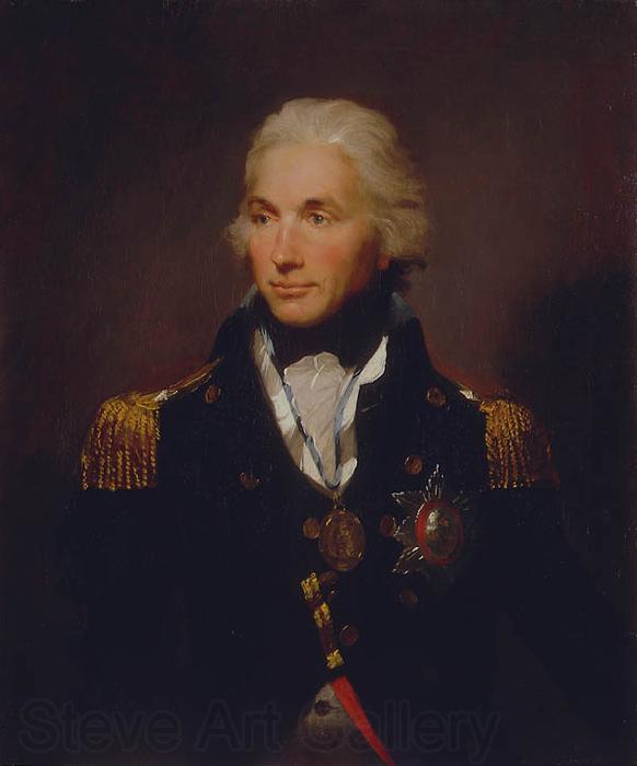 Lemuel Francis Abbott Rear-Admiral Sir Horatio Nelson_a Norge oil painting art